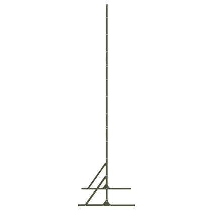 vidaXL Sichtschutz Oliv Stahl
