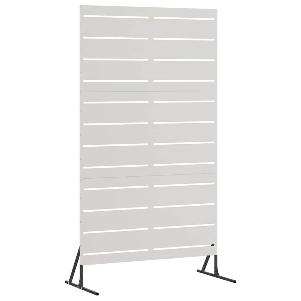 Sichtschutz Grau 100 x 50 x 180 cm Stahl