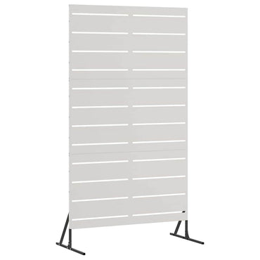 vidaXL Sichtschutz Grau 100 x 50 x 180 cm Stahl