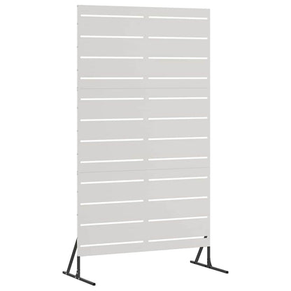 Sichtschutz Grau 100 x 50 x 180 cm Stahl