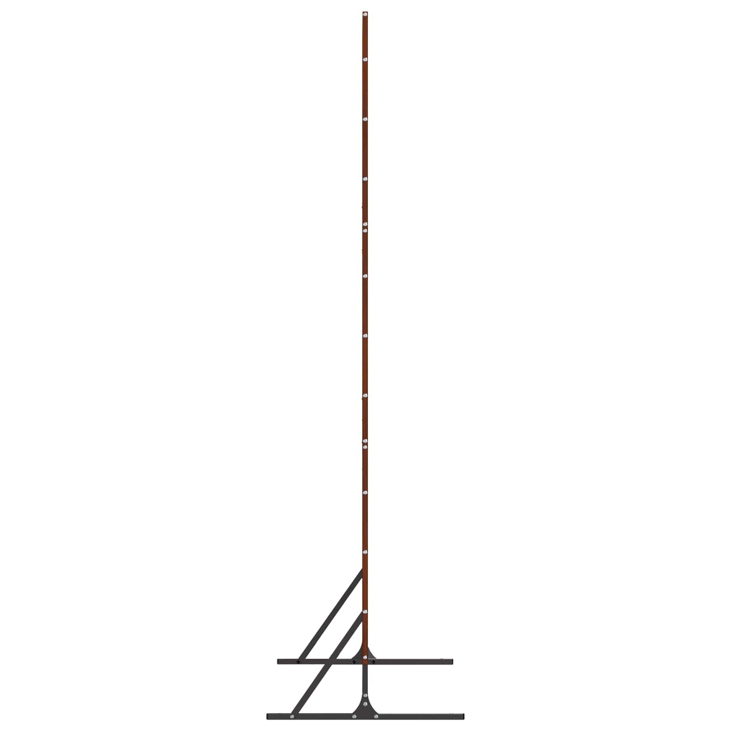 Sichtschutz Grau 100 x 50 x 180 cm Wetterfeststahl
