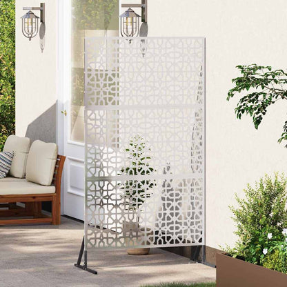 vidaXL Sichtschutz Grau 100 x 50 x 180 cm Stahl