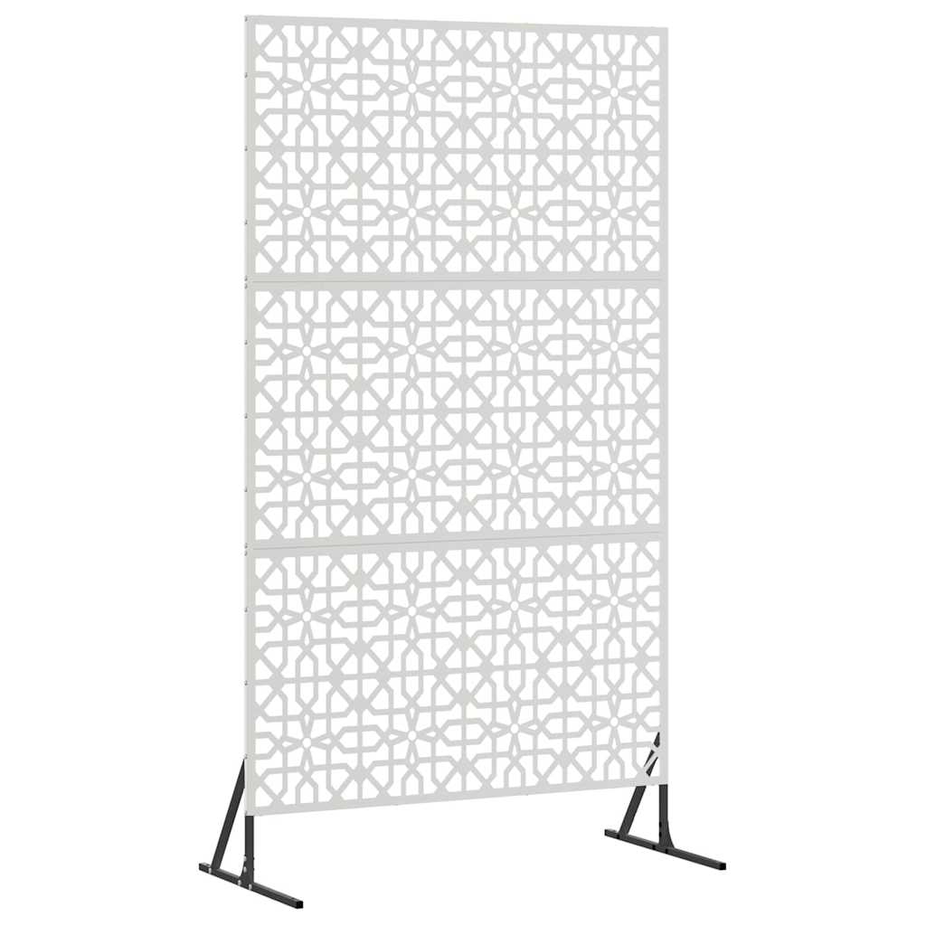 vidaXL Sichtschutz Grau 100 x 50 x 180 cm Stahl