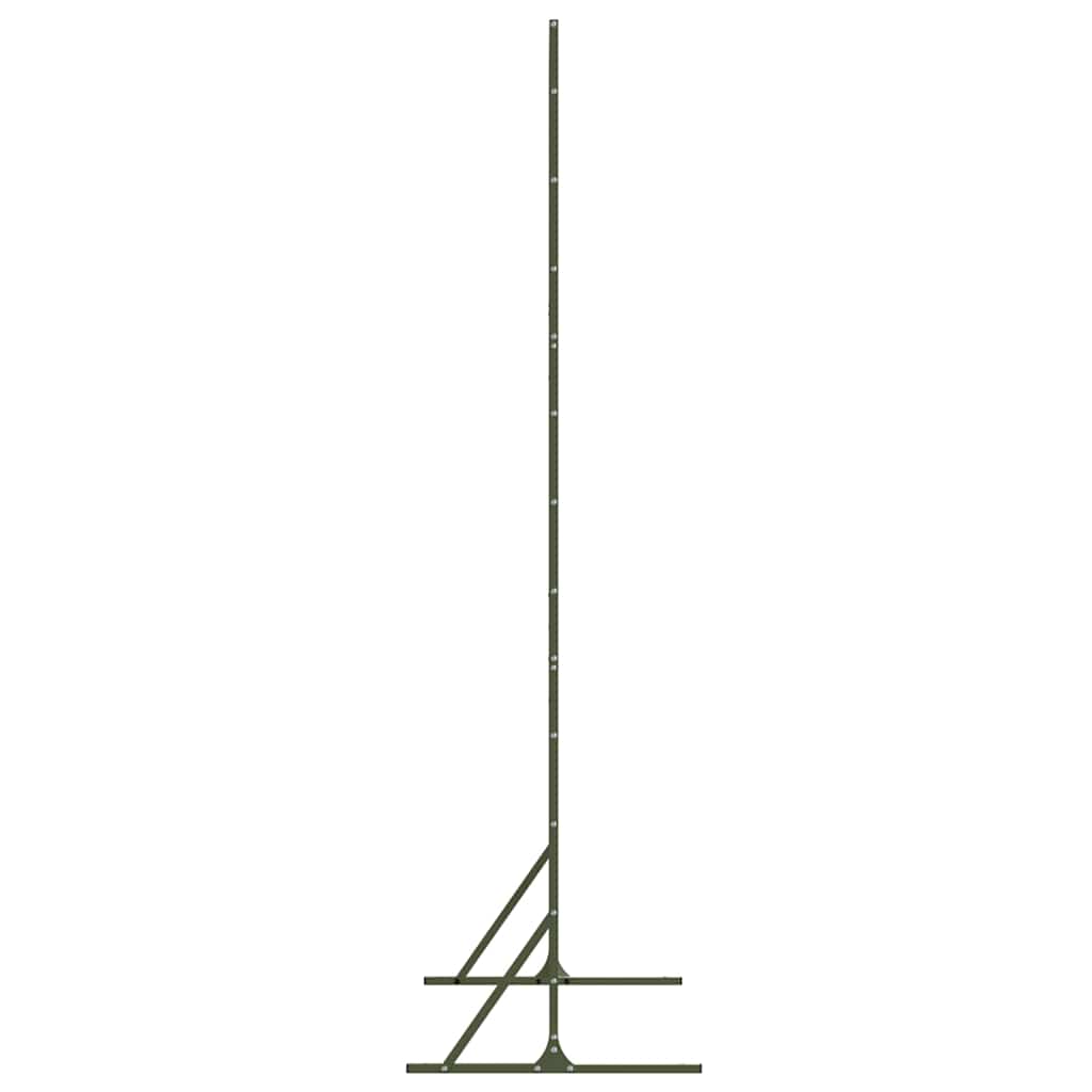 Sichtschutz Oliv 100 x 50 x 180 cm Stahl