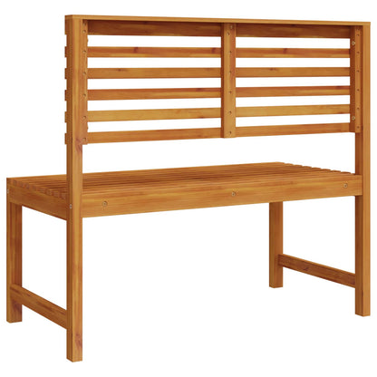 vidaXL Gartenstuhl Braun 100 x 50 x 91cm Massivholz Akazie