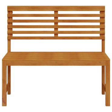 vidaXL Gartenstuhl Braun 100 x 50 x 91cm Massivholz Akazie