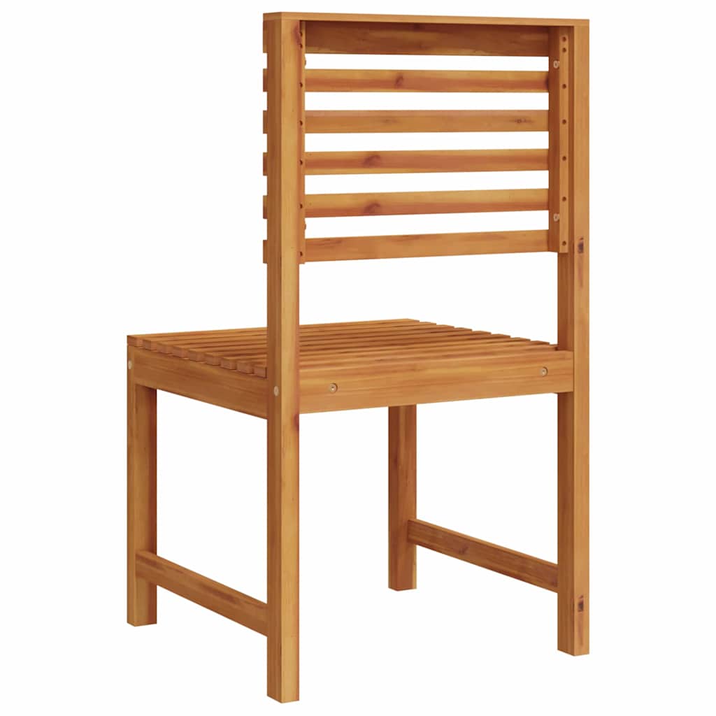 vidaXL Gartenstuhl 2 pcs Braun 50 x 50 x 91cm Massivholz Akazie