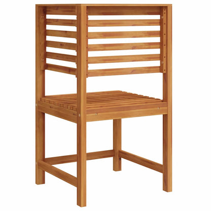 vidaXL Gartenstuhl Braun 50 x 50 x 91cm Massivholz Akazie