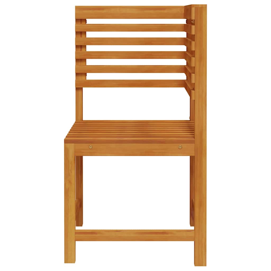 vidaXL Gartenstuhl Braun 50 x 50 x 91cm Massivholz Akazie