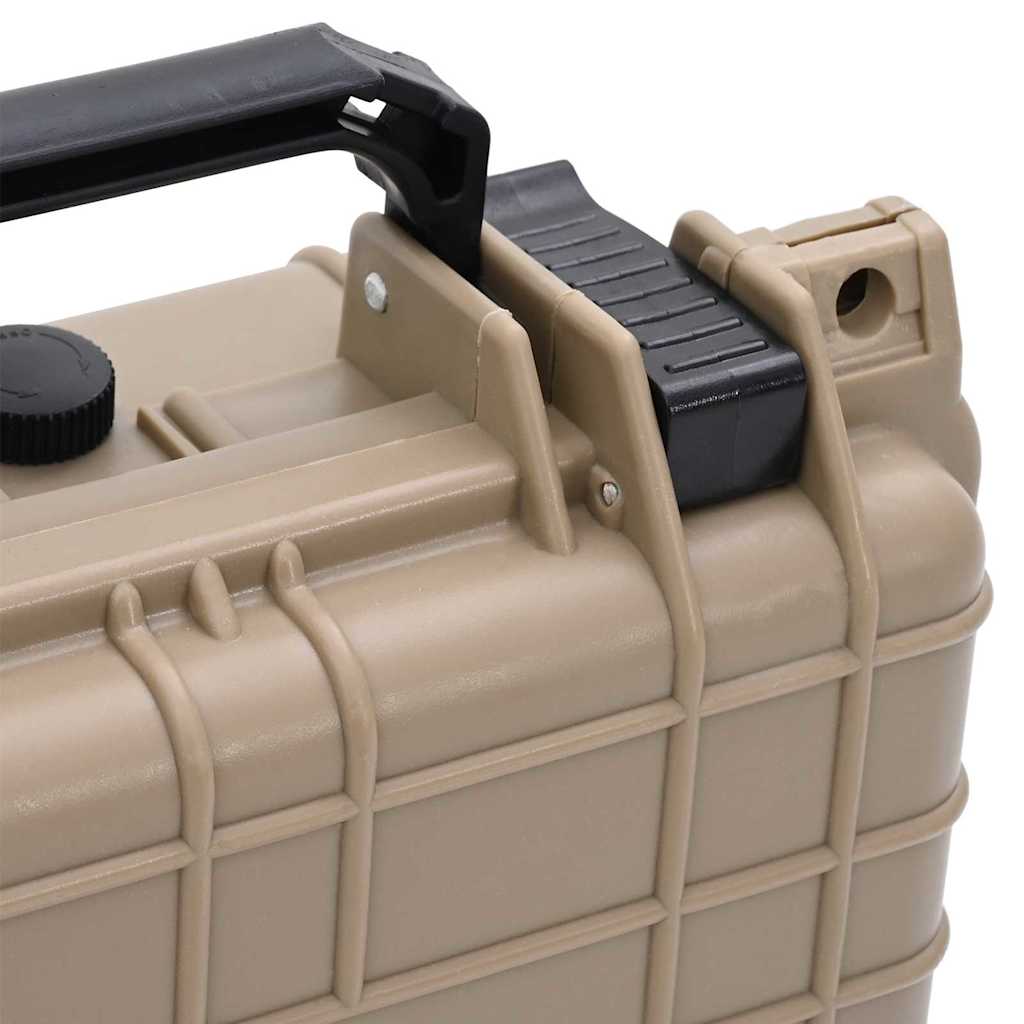 Hartschalenkoffer Sand 27 x 24,5 x 12,5 cm Polypropylen und ABS