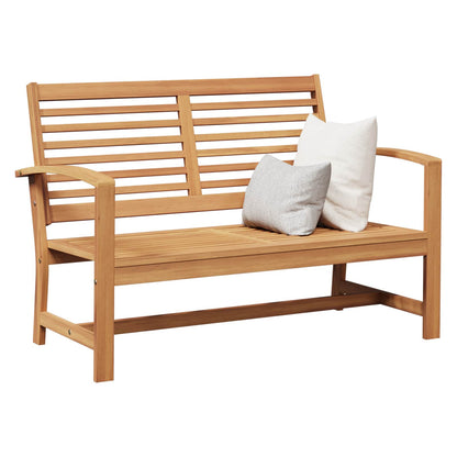 Bank Braun 110 x 65 x 76,5 cm Massivholz Teak