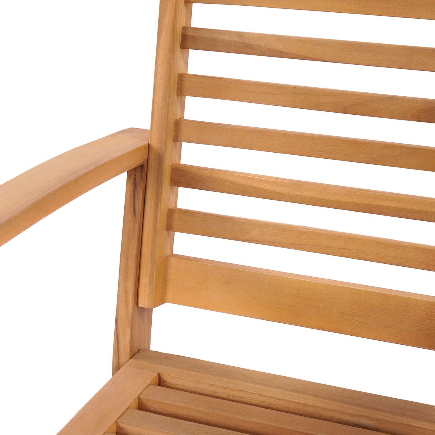 vidaXL Stuhl 2 pcs Braun 65 x 60 x 76,5 cm Massivholz Teak