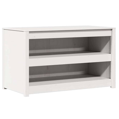 vidaXL Küchenschrank Weiß 106 x 55 x 64 cm Massives Kiefernholz
