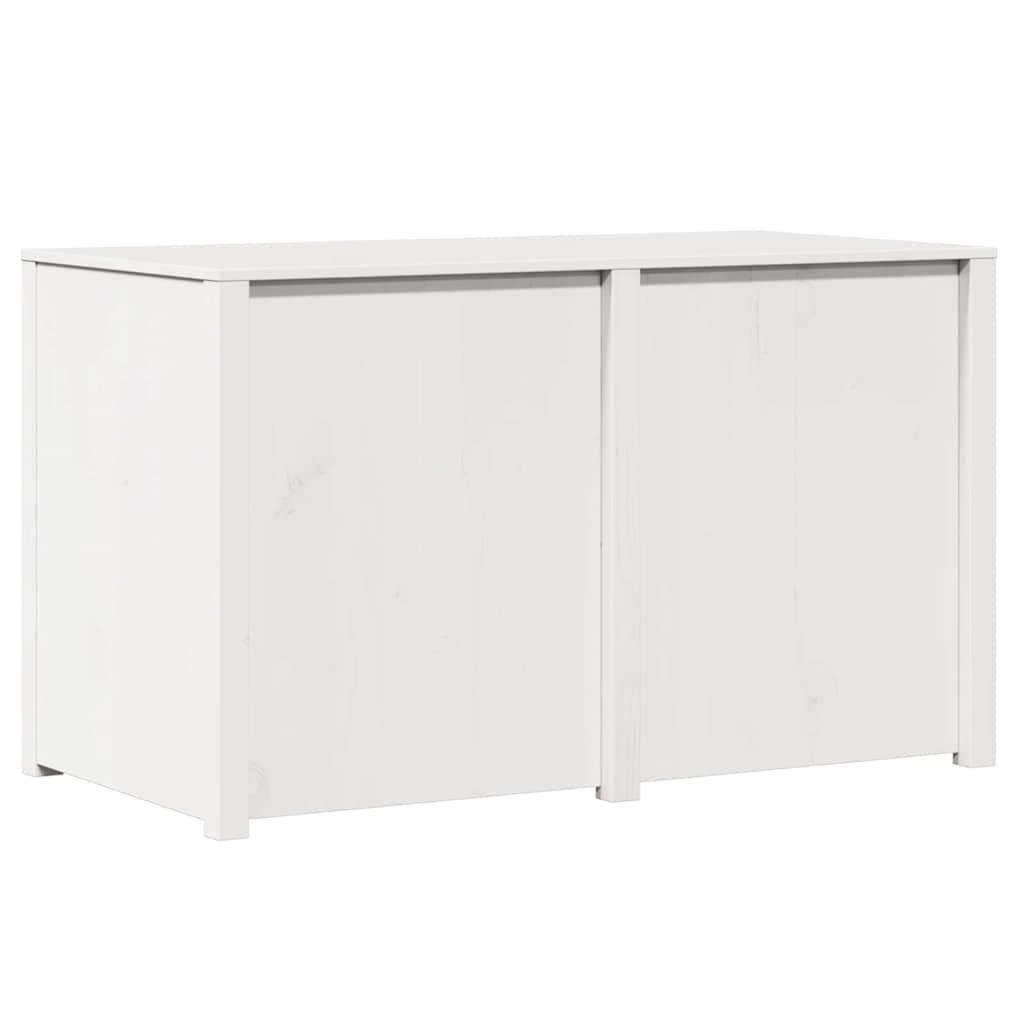 vidaXL Küchenschrank Weiß 106 x 55 x 64 cm Massives Kiefernholz