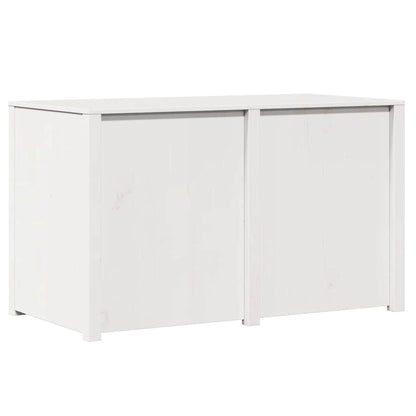 vidaXL Küchenschrank Weiß 106 x 55 x 64 cm Massives Kiefernholz