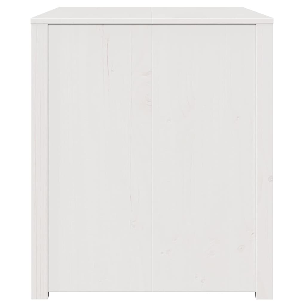 vidaXL Küchenschrank Weiß 106 x 55 x 64 cm Massives Kiefernholz
