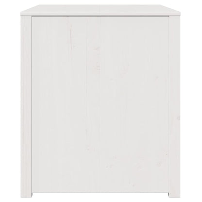 vidaXL Küchenschrank Weiß 106 x 55 x 64 cm Massives Kiefernholz