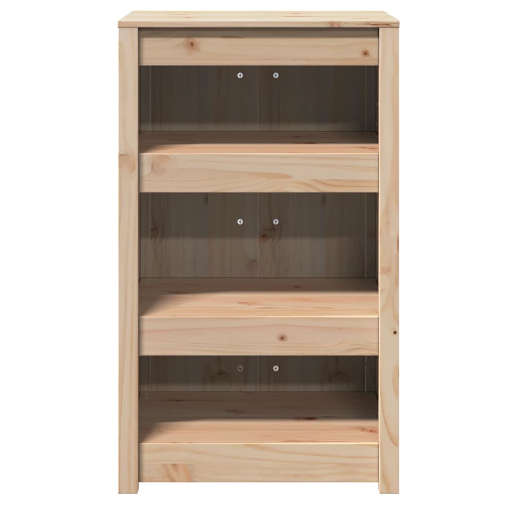 vidaXL Küchenschrank mit Regal Braun Eichen-Optik 55 x 55 x 92 cm