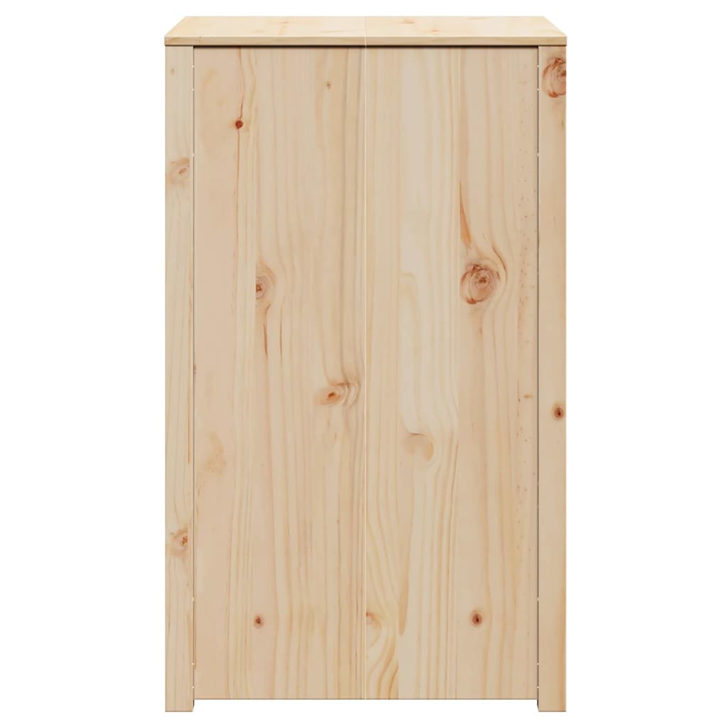 vidaXL Küchenschrank mit Regal Braun Eichen-Optik 55 x 55 x 92 cm
