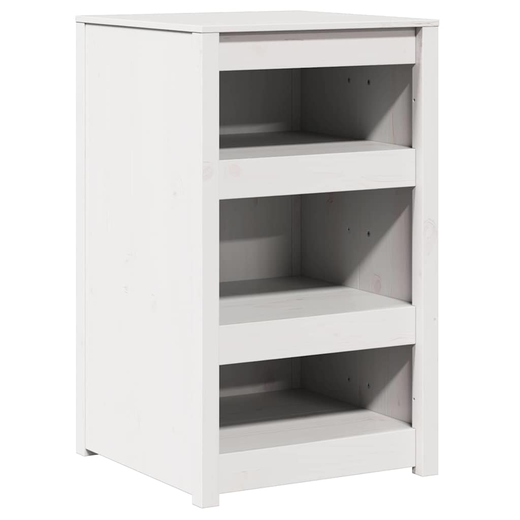 vidaXL Küchenschrank Weiß 55 x 55 x 92 cm Massives Kiefernholz