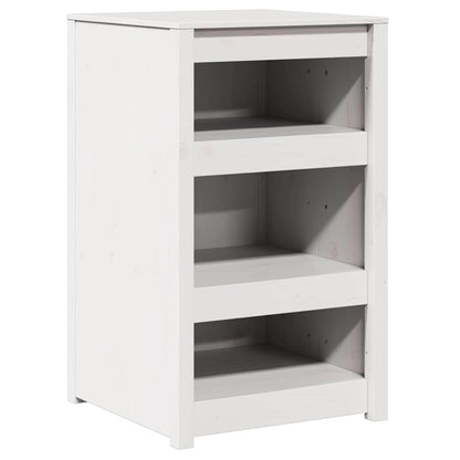 vidaXL Küchenschrank Weiß 55 x 55 x 92 cm Massives Kiefernholz