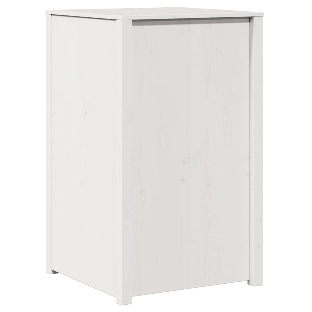 vidaXL Küchenschrank Weiß 55 x 55 x 92 cm Massives Kiefernholz