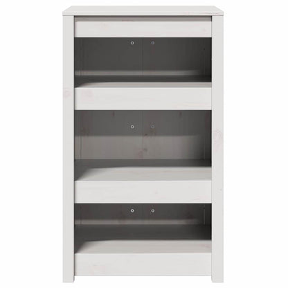 vidaXL Küchenschrank Weiß 55 x 55 x 92 cm Massives Kiefernholz