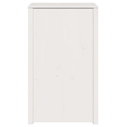 vidaXL Küchenschrank Weiß 55 x 55 x 92 cm Massives Kiefernholz