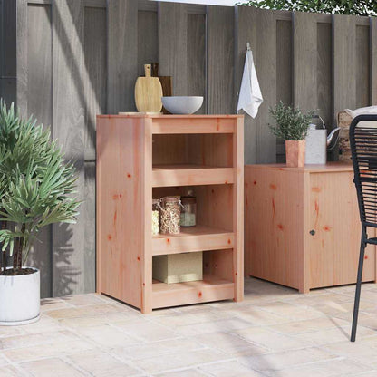 vidaXL Armoire de cuisine avec étagère marron aspect chêne 55 x 55 x 92 cm