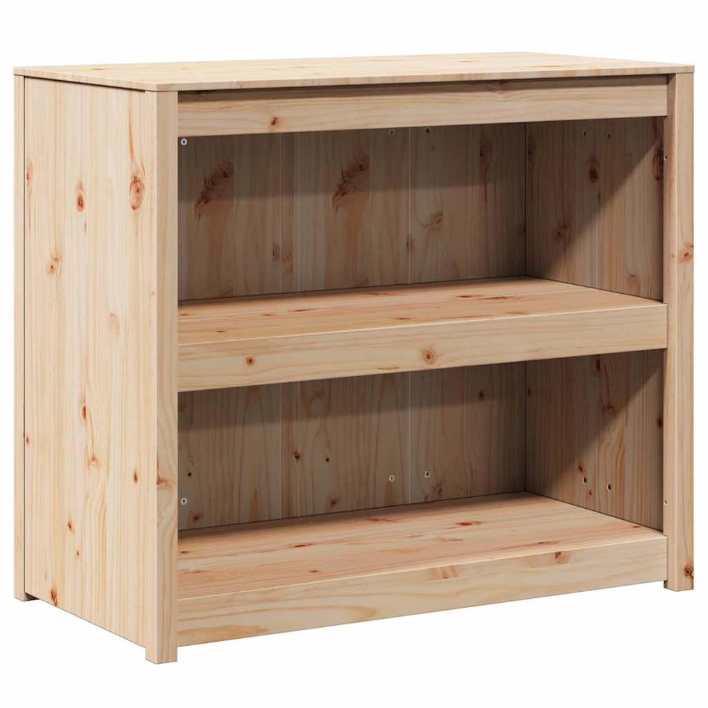 vidaXL Küchenschrank mit Regal Braun Eichen-Optik 106 x 55 x 92 cm