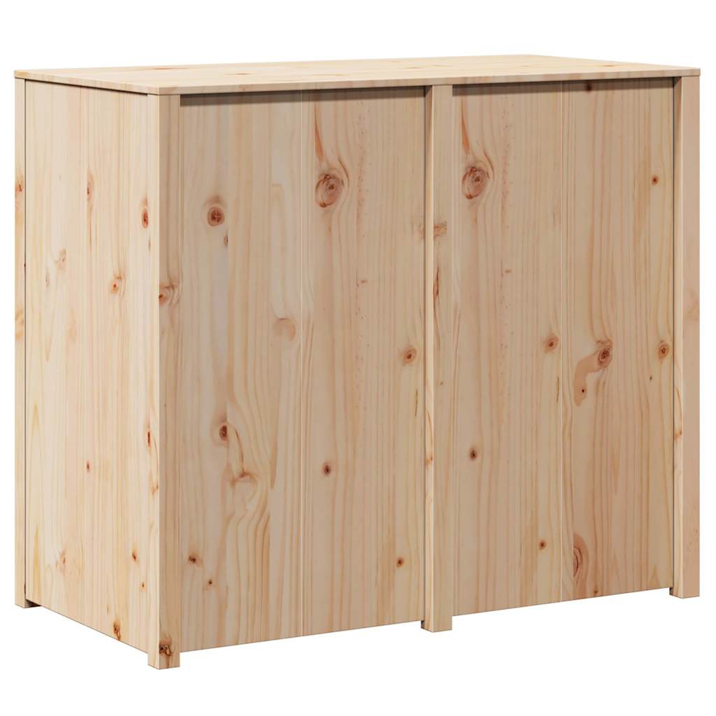 vidaXL Küchenschrank mit Regal Braun Eichen-Optik 106 x 55 x 92 cm