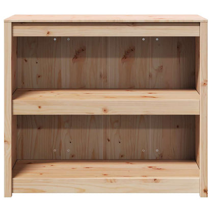 vidaXL Küchenschrank mit Regal Braun Eichen-Optik 106 x 55 x 92 cm