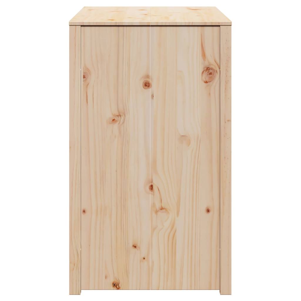 vidaXL Küchenschrank mit Regal Braun Eichen-Optik 106 x 55 x 92 cm