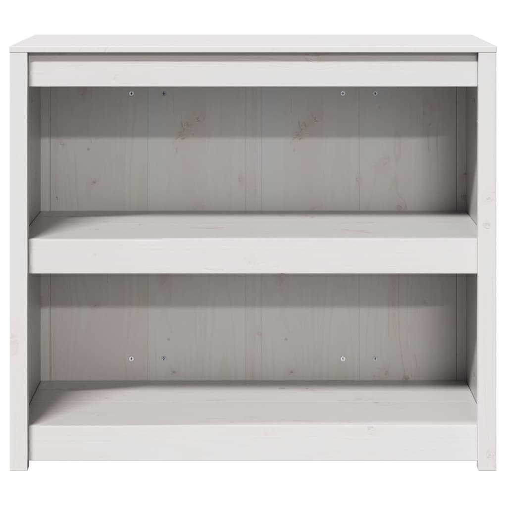 vidaXL Küchenschrank Weiß 106 x 55 x 92 cm Massives Kiefernholz