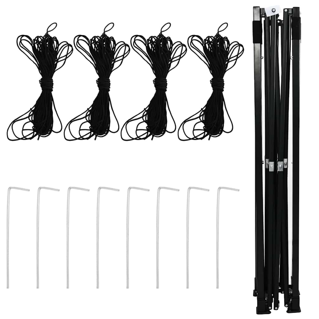 Gewächshaus mit Pop-up-Rahmen Grün 290 x 290 x 315 cm Eisen