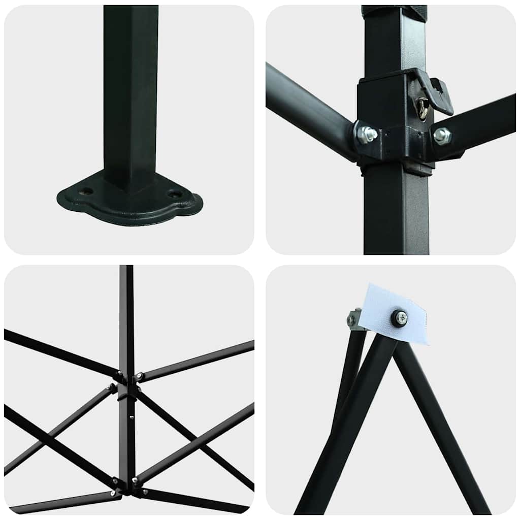 Gewächshaus mit Pop-up-Rahmen Grün 290 x 580 x 315 cm Eisen