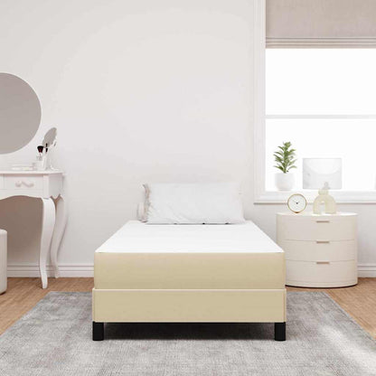 vidaXL Bettmatratze mit Matratze Salbei 90 x 190 cm Stoff