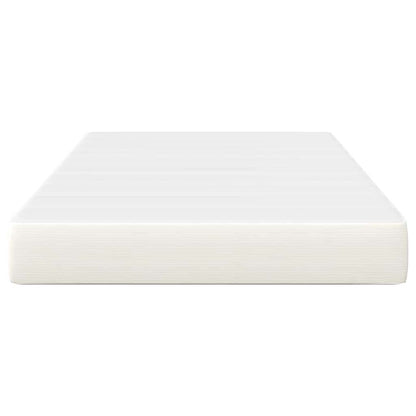 Bettmatratze mit Matratze Creme 120 x 200 cm Stoff