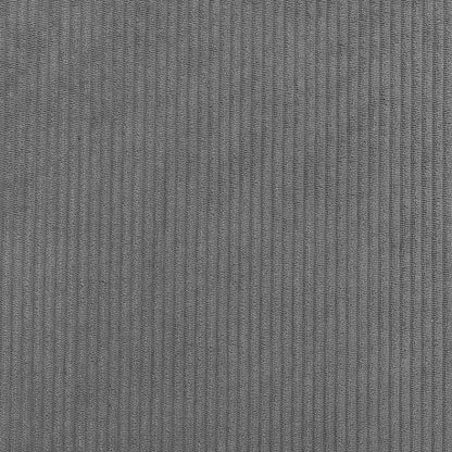 Bettmatratze mit Matratze Hellgrau 140 x 190 cm Stoff