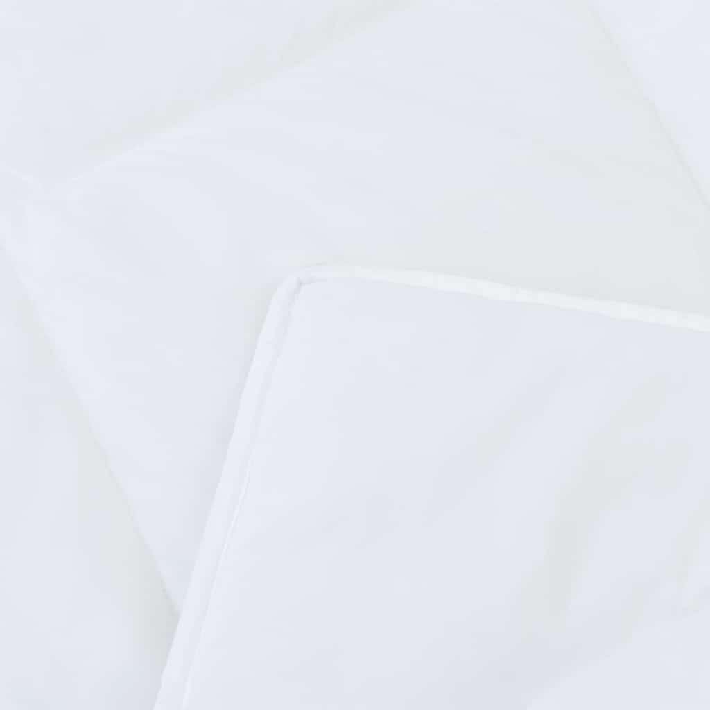 vidaXL Sommerdecke Weiß 220 x 135 x 3 cm Polyester