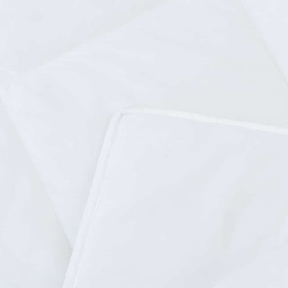 vidaXL Bettdecke Weiß 240 x 200 x 5 cm Polyester