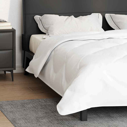 vidaXL Bettdecke Weiß 200 x 155 x 4 cm Polyester
