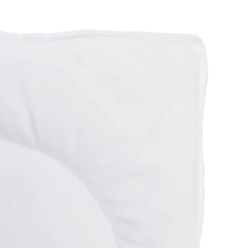 vidaXL 2-in-1 Bettdecke Weiß 260 x 220 cm Polyester