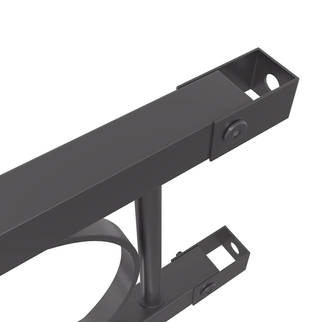 Zaunelement Grau 170 x 150 cm Stahl