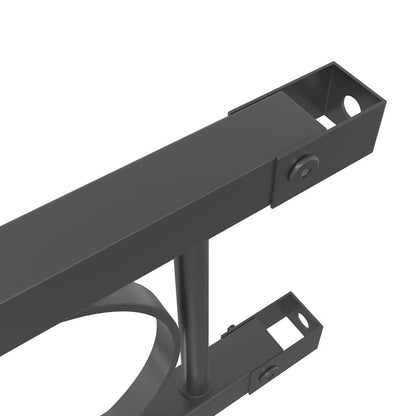 Zaunelement Grau 170 x 150 cm Stahl