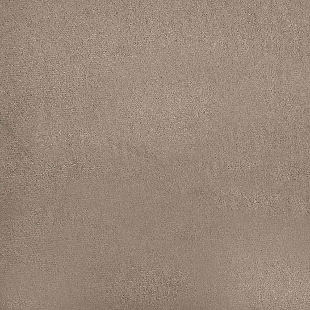 Schlafsofa Ausziehbar Taupe 194 x 67 x 82 cm Mikrofaser