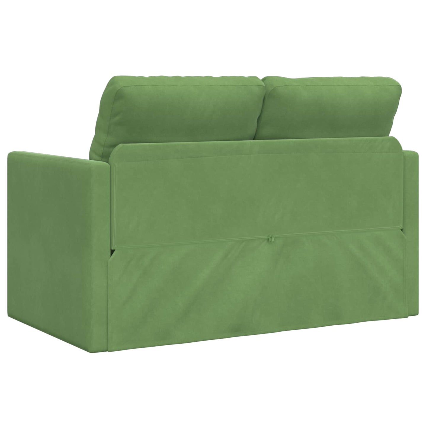 vidaXL Schlafsofa Hellgrün 204 x 122 x 60 cm Samt