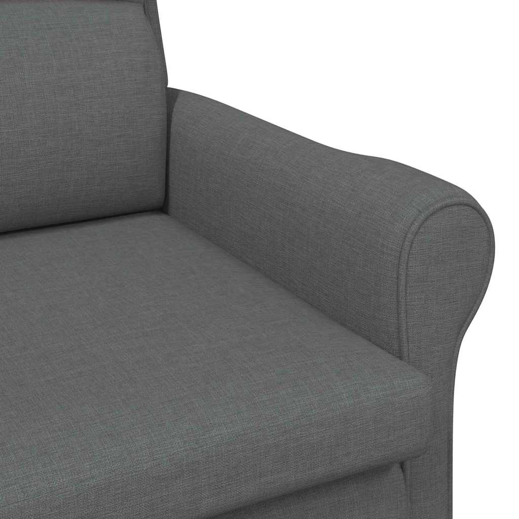 vidaXL Sessel Dunkelgrau 76 x 94 x 102 cm Stoff