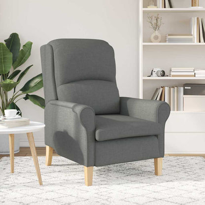 vidaXL Sessel Dunkelgrau 76 x 94 x 102 cm Stoff