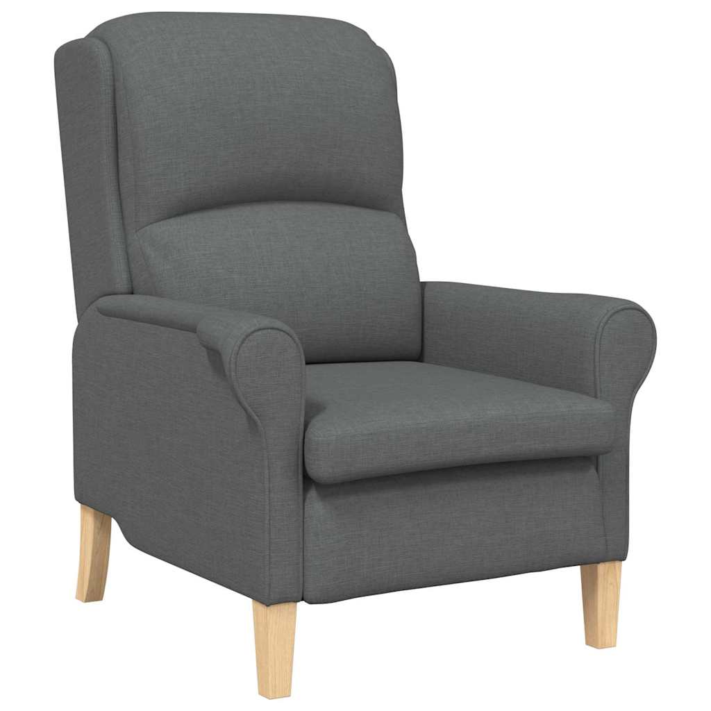 vidaXL Sessel Dunkelgrau 76 x 94 x 102 cm Stoff